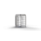 V-Turnstile | dimensions: 2000 x 2000 x 2370 mm, passage width: 850 mm | on steel plate | electromechanical